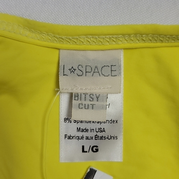 L*Space Stevie Bikini Bottom Yellow L - Picture 5 of 8